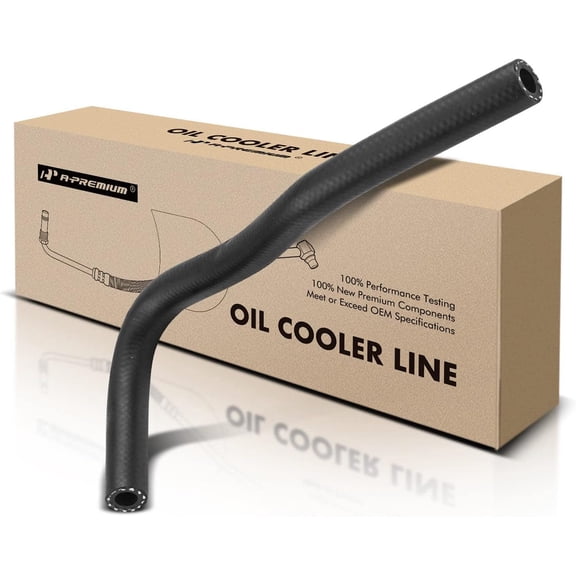 A-Premium Automatic Transmission Oil Cooler Line Hose Assembly Compatible with Subaru Outback 2001-2003 Legacy 2000-2006 Baja 2003-2006 2.5L