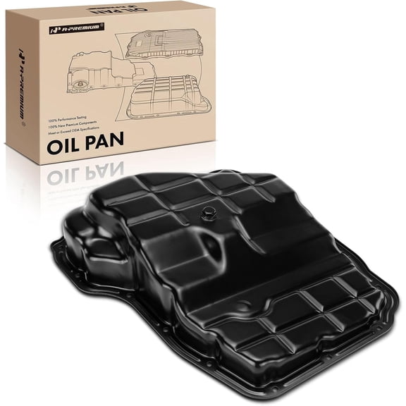 A-Premium Automatic Transmission Oil Pan Compatible with Dodge Dakota Durango Ram 1500/2500/3500 Jeep Grand Cherokee Commander 5/6-Speed