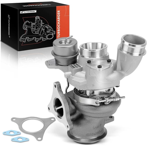 A-Premium B03G Front Complete Turbocharger Turbo Kit with Gasket Compatible with Mercedes-Benz Models - A45 AMG 2014-2018, CLA45 AMG 2014-2022, GLA45 AMG 2014-2019, 2.0L