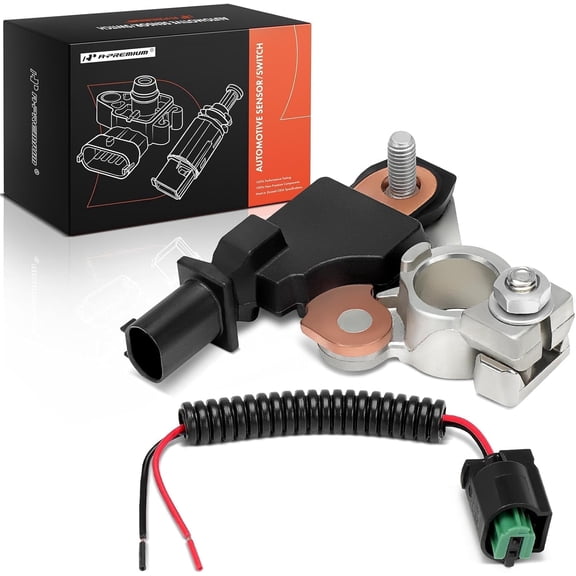 A-Premium Battery Current Monitor Sensor Module with Pigtail Connector Compatible with Honda CR-V CRV 2012-2015, Civic 2012-2015 & Acura RDX 2013-2017, ILX 2013-2017, 1.5L 1.8L 2.0L 2.4L 3.5L