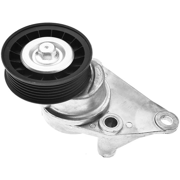 A-Premium Belt Tensinoer with Pulley Assembly Compatible with Chevrolet Express Silverado 1500 Tahoe GMC Sierra Savana 1500 Envoy Escalade Rainier Fits select: 2003-2006 CHEVROLET SILVERADO K1500