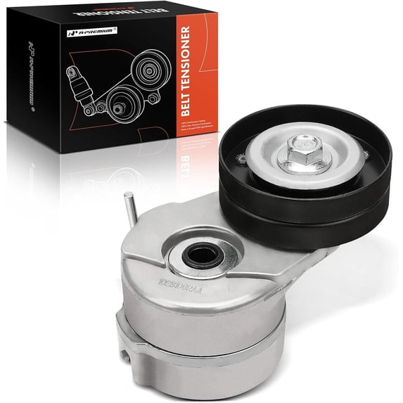 A-Premium Belt Tensioner Assembly Compatible with Jeep Liberty 2005-2006 2.8L