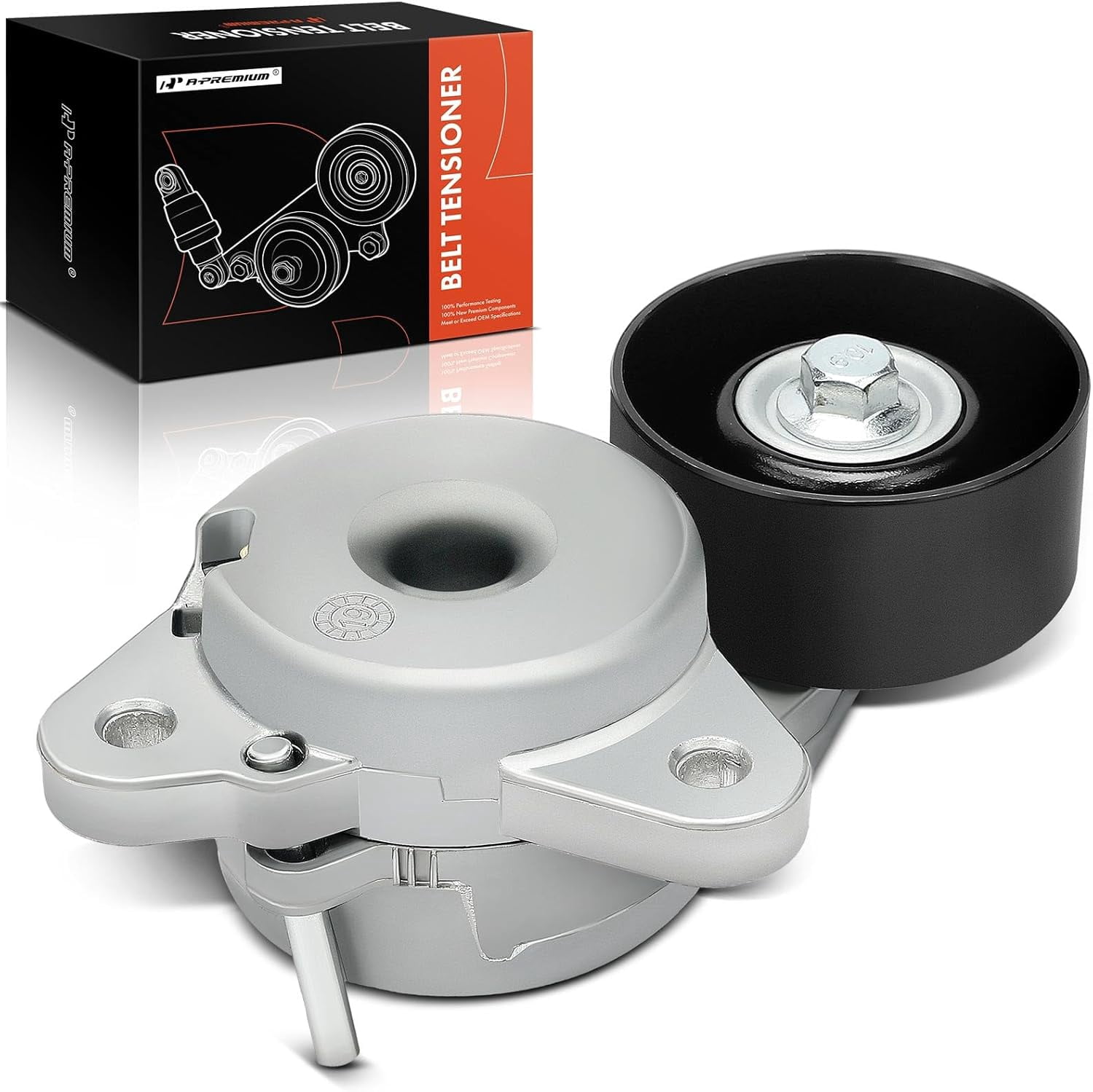 A-Premium Belt Tensioner Assembly Compatible with Nissan Altima 2014-2018 Maxima 2016-2020 Pathfinder 2013-2019 Quest 2013-2017 V6 3.5L
