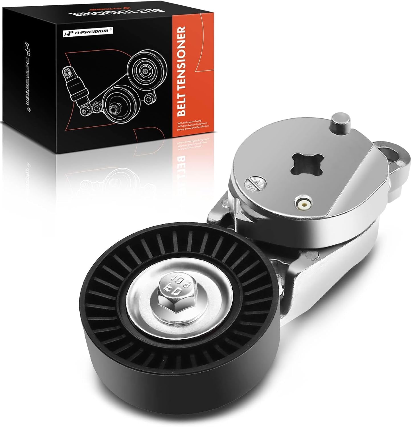 A-Premium Belt Tensioner Assembly Compatible with Toyota Camry 2012-2017 RAV4 2009-2018 Sienna 2011-2013 Venza 2009-2015 2.5L 2.7L