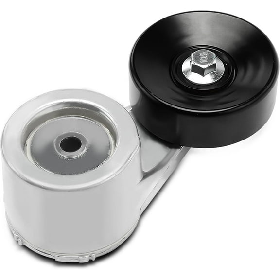 A-Premium Belt Tensioner Assembly with Pulley Compatible with Chevrolet Tahoe, Blazer, Astro, C1500, C1500 Suburban, C2500, C3500 & GMC Yukon, V1500 Suburban, Typhoon, S15 & Oldsmobile & AM General
