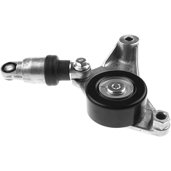 A-Premium Belt Tensioner Assembly with Pulley Compatible with Toyota RAV4 2001-2005 Solara Camry 2002-2006 Highlander 2001-2007 Scion tC 2005-2010 2.0L 2.4L