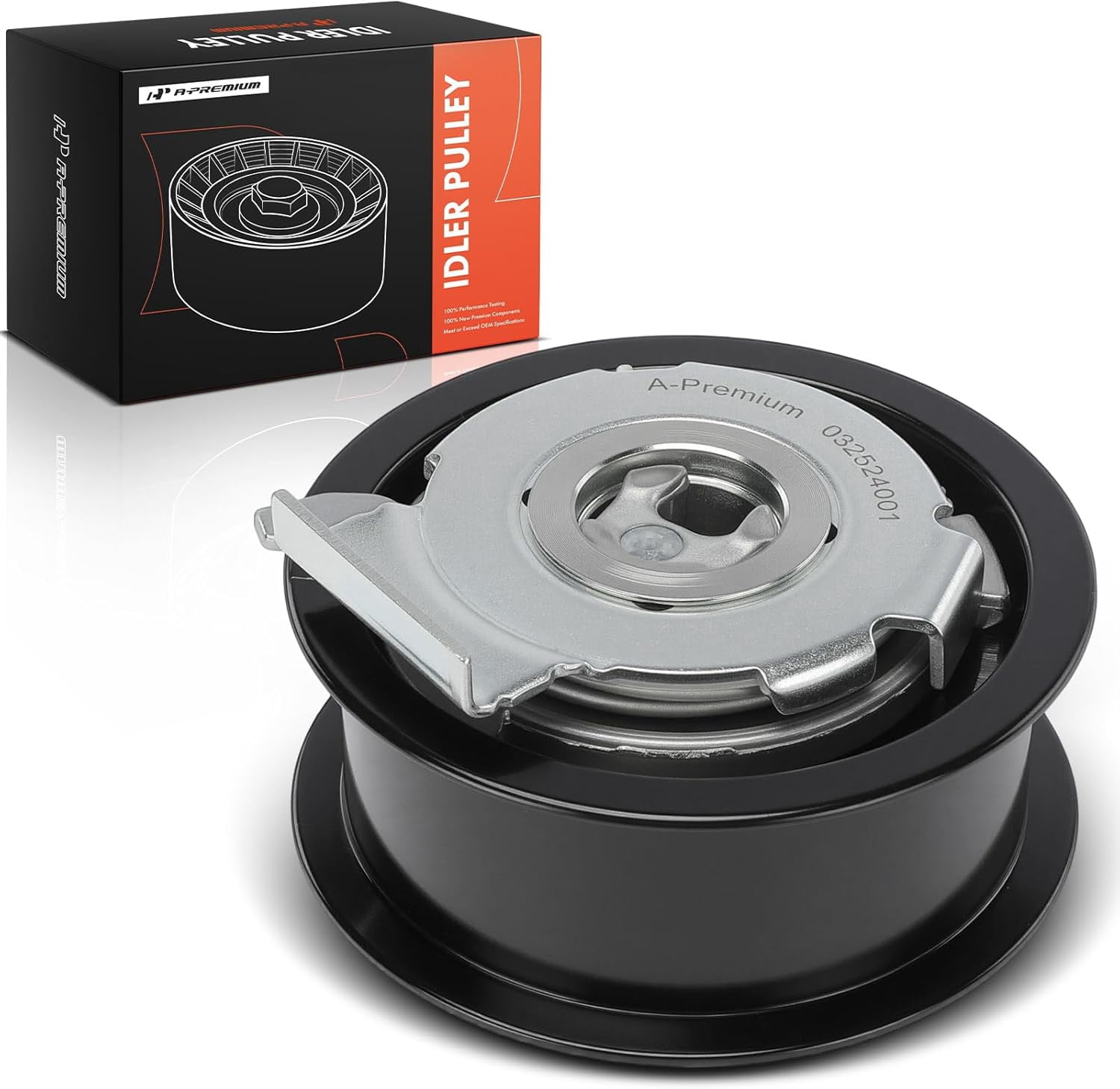 A-Premium Belt Tensioner Assembly with Pulley Compatible with ...