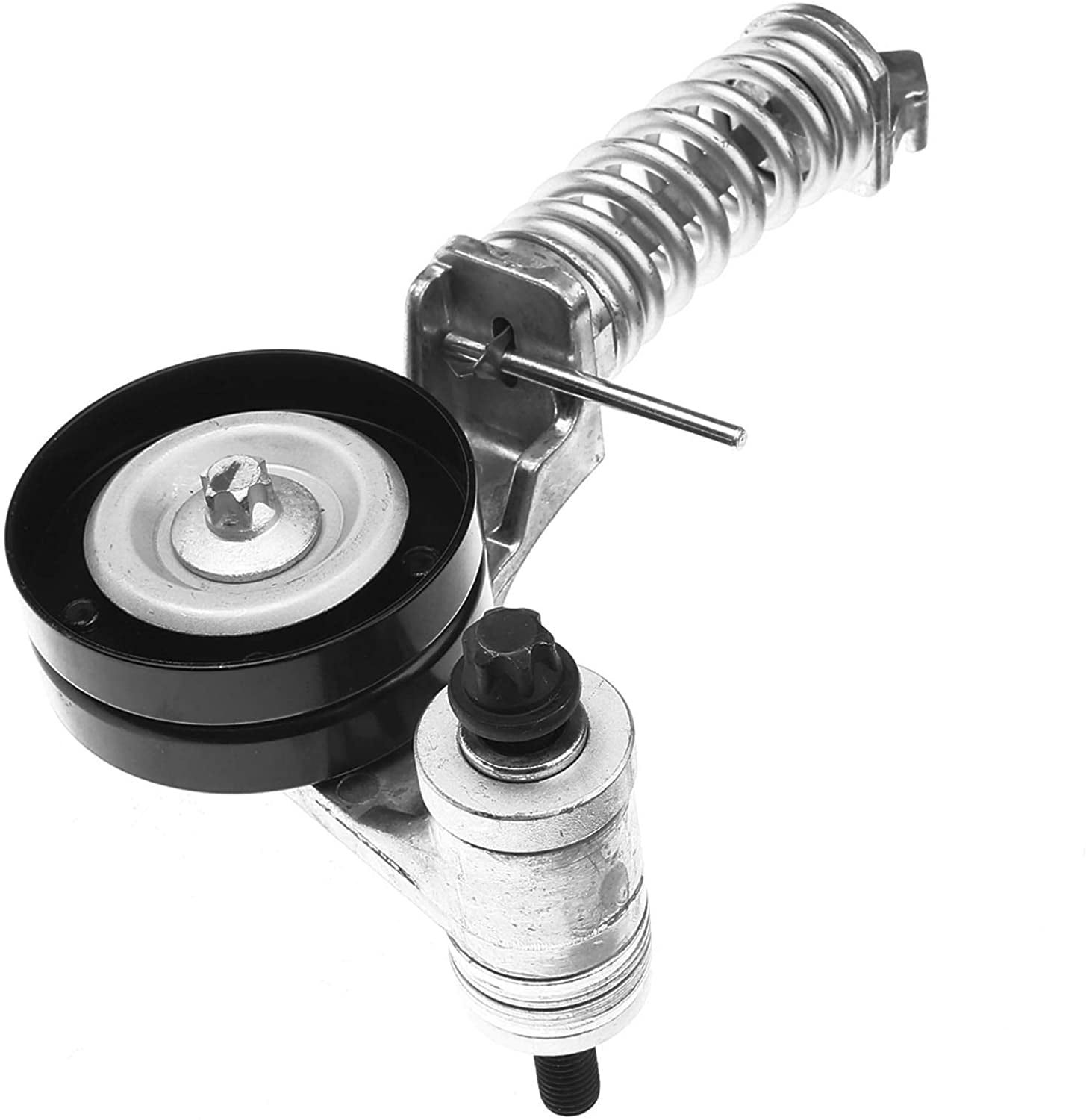 APremium Belt Tensioner Assembly with Pulley Compatible with Buick