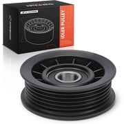 A-Premium Belt Tensioner Pulley Compatible with Ford,Chevrolet,GMC,Jeep | for Ford F-150 & Chevrolet Silverado Equinox, Malibu, Impala & GMC Sierra & Jeep Grand Cherokee & Dodge Grand Caravan, More