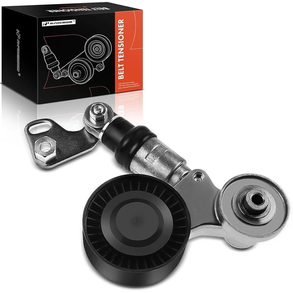 A-Premium Belt Tensioner with Pulley Assembly Compatible with BMW E39 E38 540i 1999-2003 740i 740iL 1997-2001 745i 745Li 2005 760i X5 2000-2003