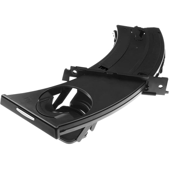 A-Premium Cup Holder Compatible with BMW E90 E91 325xi, 328i, 328i xDrive, 328xi, 335i, 335i xDrive, 335is, 335xi, M3, Front Driver Side, Black