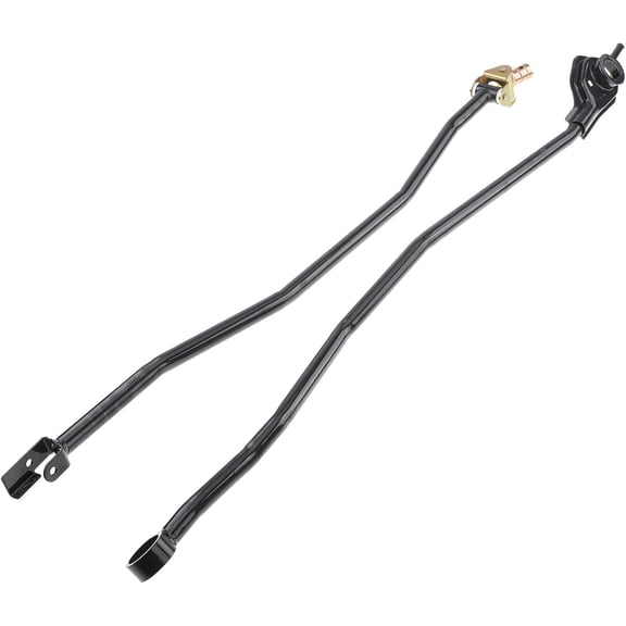 A-Premium Black Shift Linkage Kit | Compatible with Honda Civic 1992-2000 Acura Integra 1994-2001 B-Series Engine Only 2-PC Set