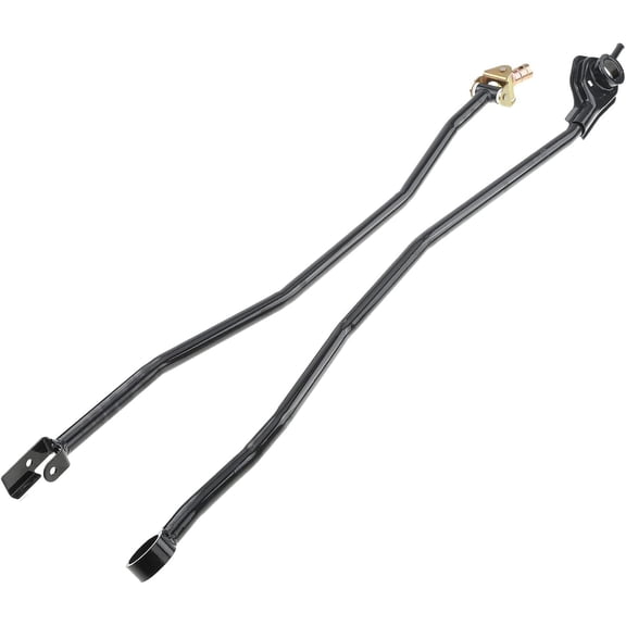 A-Premium Black Shift Linkage Kit Compatible with Honda Civic 1992-2000 Acura Integra 1994-2001 B-Series Engine Only 2-PC Set