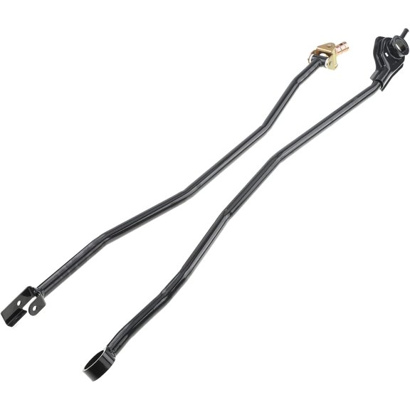 A-Premium Black Shift Linkage Kit Compatible with Honda Civic 1992-2000 Acura Integra 1994-2001 B-Series Engine Only 2-PC Set