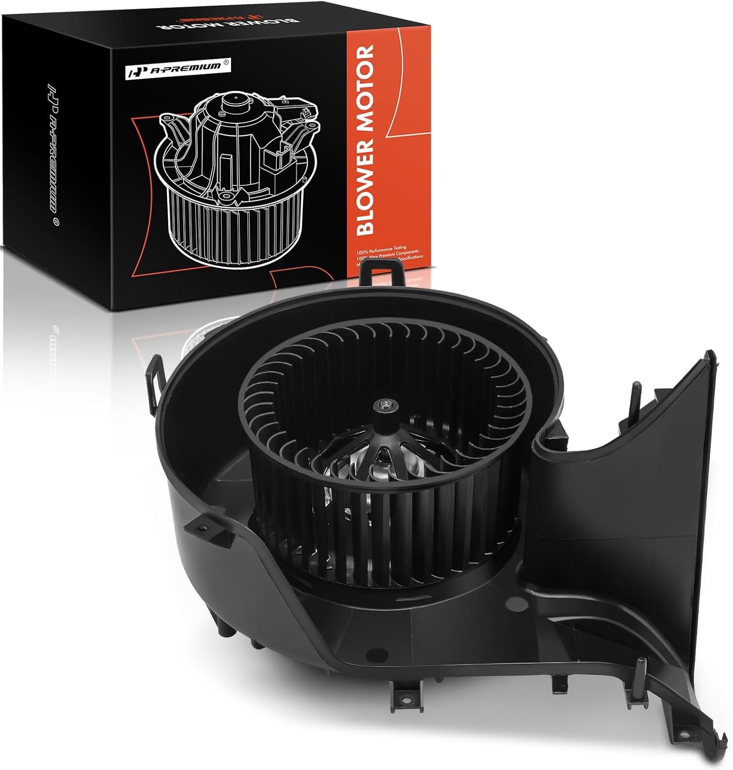 A-Premium Blower Motor Replacement for Saab 9-3 2003-2011 9-3X 2010-2011 with Automatic Temperature Control Front