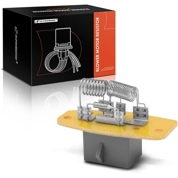 A-Premium Blower Motor Resistor Replacement for Ford E-150 E-250 E-350 E-450 Super Duty F-150 F-250 F-350 F-450 Bronco Aerostar Ranger Mazda B2300 B4000