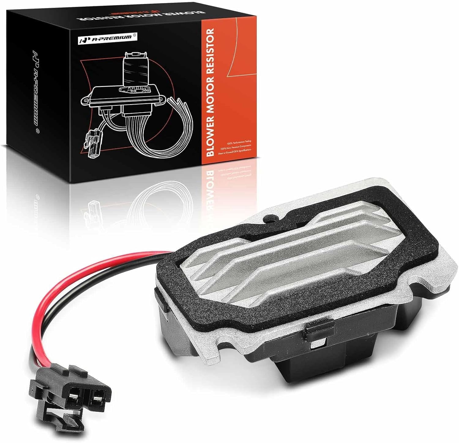 A-Premium Blower Motor Resistor Replacement for Buick Century 1997-2005 Regal Chevrolet Corvette 1997-2004 Oldsmobile Intrigue Pontiac Grand Prix