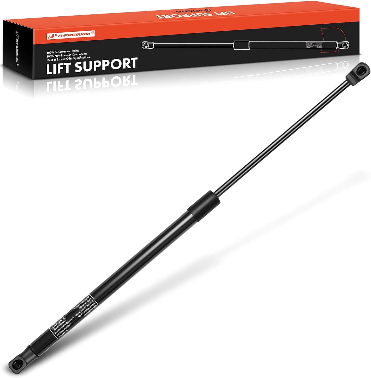 A-Premium Bonnet Hood Lift Supports Shock Gas Spring Struts Replacement for Chevrolet Malibu 2008-2012 Saturn Aura 2008-2009 Sedan