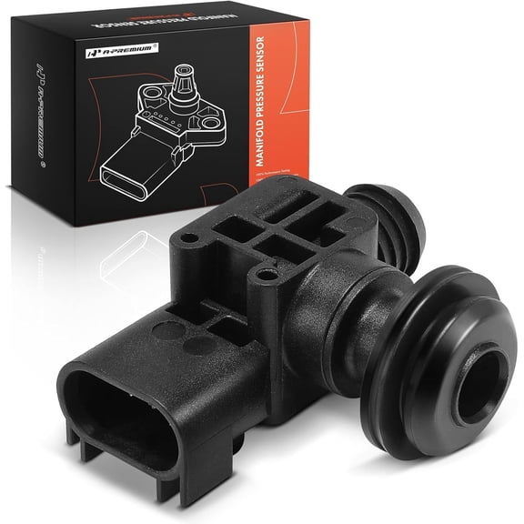 A-Premium Brake Booster Sensor Compatible with Buick, Cadillac, Chevy, GMC & More - Encore, LaCrosse, Regal, ATS, SRX, XTS, Camaro, Caprice, Cruze, Equinox, Impala, Malibu, Trax, Terrain, 9-4X, Sky