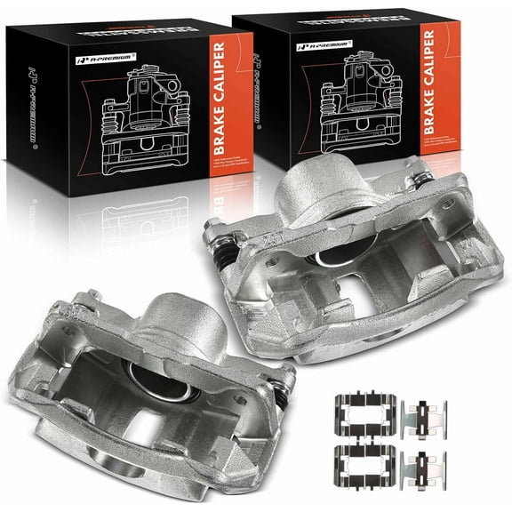 A-Premium Brake Caliper Assembly Compatible with Honda Accord Acura Legend RL TL Front Side 2-PC Set Fits select: 1996-1998 ACURA 3.5RL, 1997-1998 ACURA 3.2TL