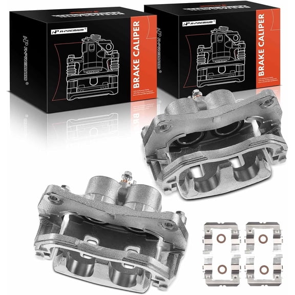 A-Premium Brake Caliper Assembly Compatible with Subaru B9 2006-2007 Forester 2014-2017 Outback Tribeca Legacy WRX 2015-2017 Front Left and Right 2-PC