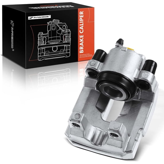 A-Premium Brake Caliper Assembly Compatible with BMW E70 F15 X5 X6 2007-2019 Rear Passenger Side
