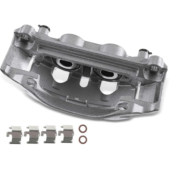 A-Premium Brake Caliper Assembly Compatible with Chevrolet Express GMC Savana 3500 4500 2009-2018 Rear Left Driver Side