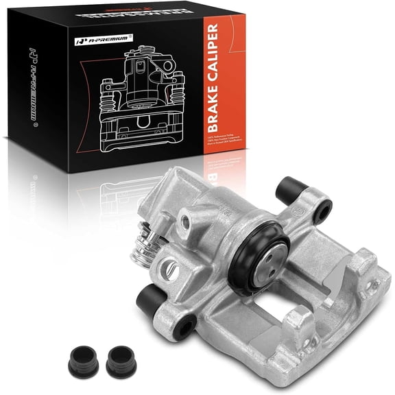 A-Premium Brake Caliper Assembly Compatible with Ford C-Max Escape Focus Mazda 3 2009-2016 Rear Passenger Side