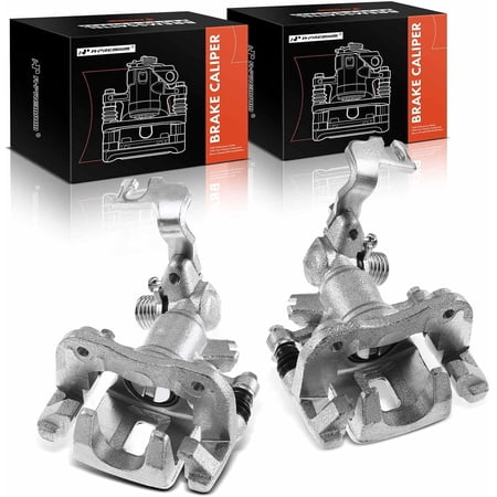 A-Premium Brake Caliper Assembly Compatible with Honda Accord 1998-2002 Rear Side 2-PC Set