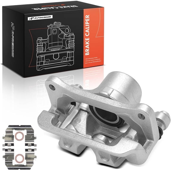 A-Premium Brake Caliper Assembly Compatible with Hyundai Genesis 2012-2016 Genesis G80 2017-2018 Kia K900 2016-2017 Rear Right Passenger