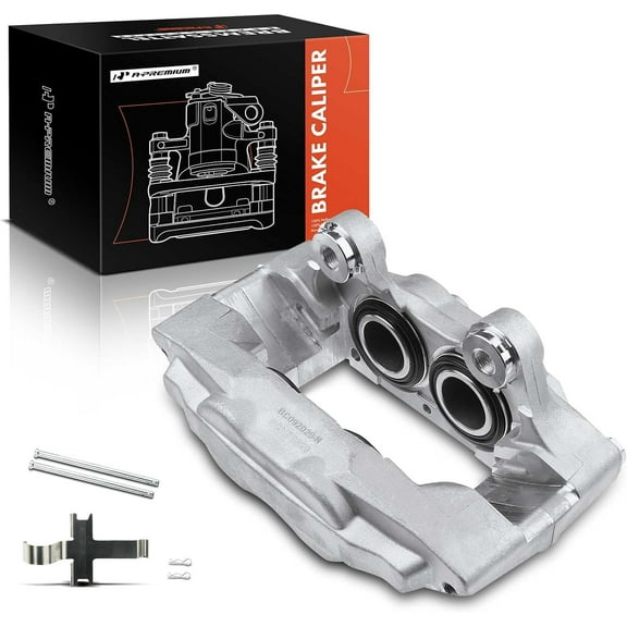 A-Premium Brake Caliper Assembly Compatible with Nissan 300ZX 1990-1992 Before 04/1992 Front Right Passenger Side