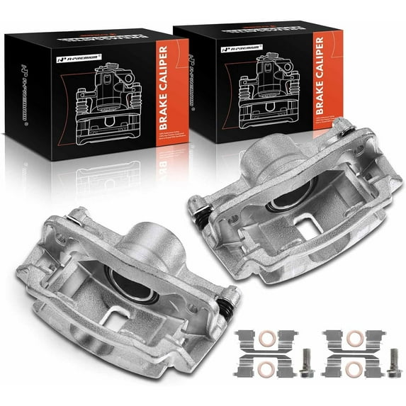 A-Premium Brake Caliper Assembly Replacement for Acura EL Honda Civic Insight 1997-2014 Front Left and Right 2-PC