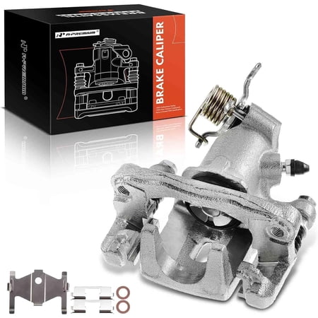 A-Premium Brake Caliper Assembly Replacement for Hyundai Elantra Tiburon Kia Spectra Spectra5 Rear Right Passenger Side