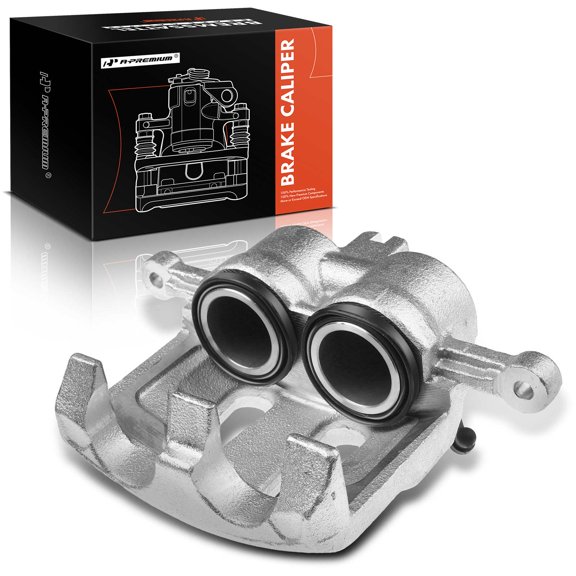 A-Premium Brake Caliper Assembly Without Bracket Compatible with Nissan D21 1987-1994 NP300 2010-2013 Pathfinder Pickup 1995-2004 Front Right Passenger Side