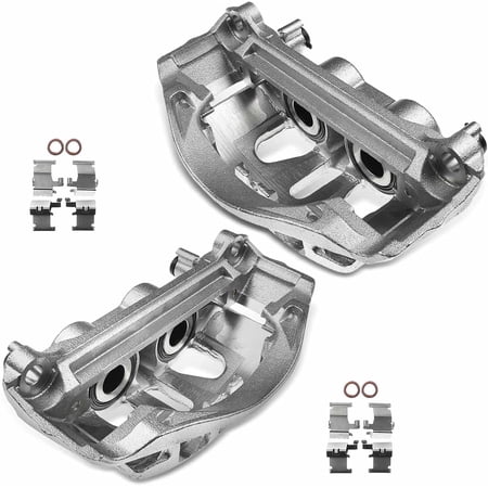 A-Premium Brake Caliper Assembly with Bracket Compatible with Ford E-450 Super Duty 2008-2019 Rear Left and Right 2-PC Set