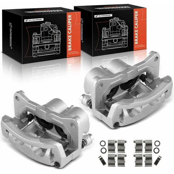 A-Premium Brake Caliper Assembly with Bracket Compatible with Ford Edge Lincoln MKX 2007-2010 Front Left and Right Side 2-PC