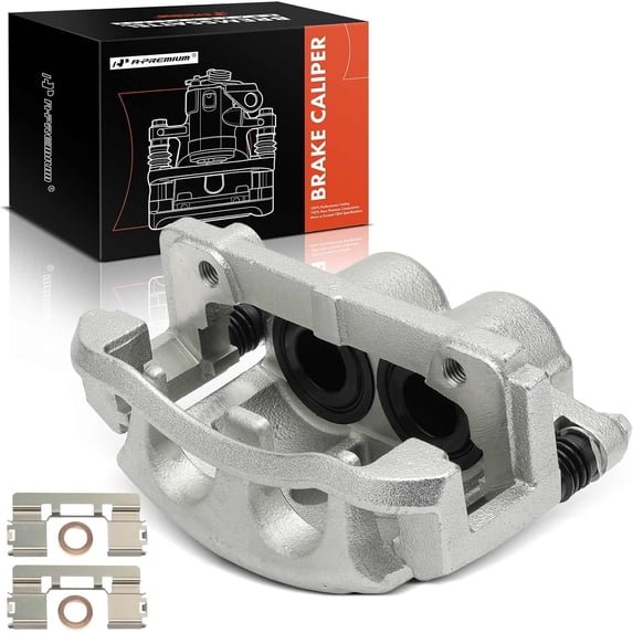 A-Premium Brake Caliper Assembly with Bracket Compatible with Ford F-150 2004 Front Driver Side