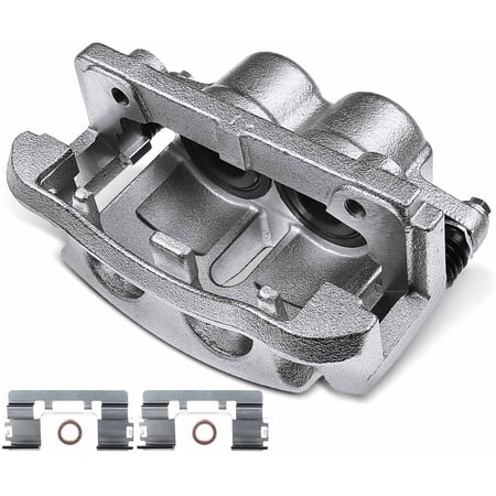 A-Premium Disc Brake Caliper Assembly with Bracket Compatible with Select Ford Models - For F-150 2004 - Front Right Passenger Side