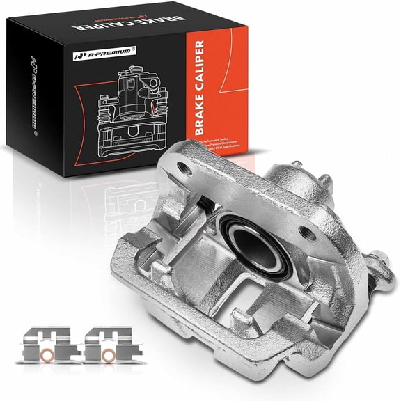 A-Premium Brake Caliper Assembly with Bracket Compatible with Honda Ridgeline 2006-2014 Rear Passenger Side