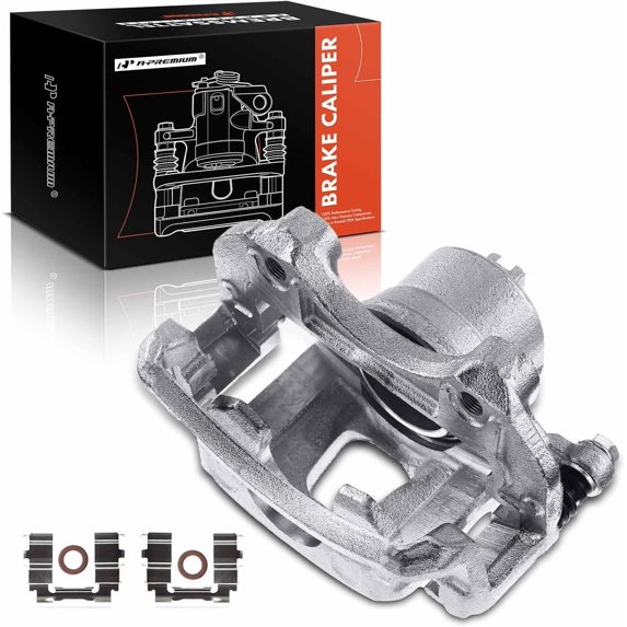 A-Premium Brake Caliper Assembly with Bracket Compatible with Infiniti I30 Nissan Altima Maxima Sentra 1993-2001 Front Driver Side
