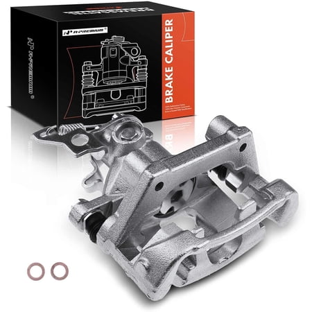 A-Premium Brake Caliper Assembly with Bracket Compatible with Jaguar X-Type 2002-2005 Rear Right Passenger Side