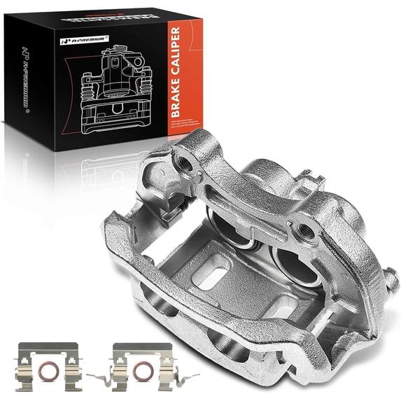 A-Premium Brake Caliper Assembly with Bracket Compatible with Nissan 350Z 2006-2009 Infiniti G35 2005-2007 Front Driver Side