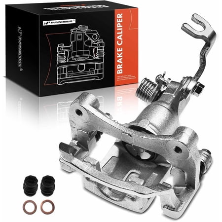 A-Premium Brake Caliper Assembly with Bracket Compatible with Nissan Maxima 2001-2003 Infiniti I35 2002-2004 I30 Rear Passenger Side