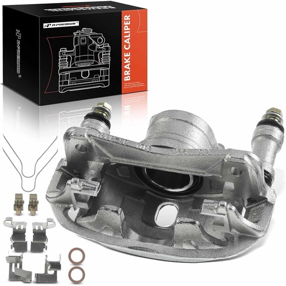 A-Premium Brake Caliper Assembly with Bracket Compatible with Toyota Paseo 1996-1999 Tercel 1991-1999 Front Passenger Side
