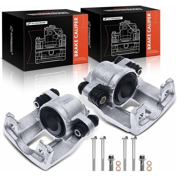 A-Premium Brake Caliper Compatible with Nissan Pathfinder 2004 Titan 04-15 Armada 05-15 Infiniti QX56 04-2010 Rear Side 2-PC Set