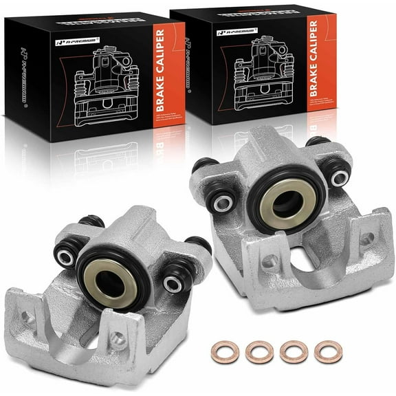 A-Premium Brake Caliper W/O Bracket Compatible with Ford Crown Victoria 03-11 Ranger 10-11 Lincoln Town Car 03-11 Rear Side 2-PC Set Fits select: 2008-2011 FORD CROWN VICTORIA POLICE INTERCEPTOR