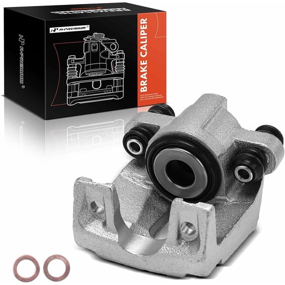 A-Premium Disc Brake Caliper Assembly Without Bracket Compatible with Select Ford, Lincoln and Mercury Models - Crown Victoria/Town Car/Grand Marquis 2003-2011, Ranger 2010-2011, Marauder - Rear