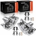 thumbnail image 1 of A-Premium Brake Caliper with Bracket Compatible with Subaru Forester 2004-2008 Impreza 2004-2007 Saab 9-2X 2005-2006 Rear Side 2-PC Set, 1 of 9