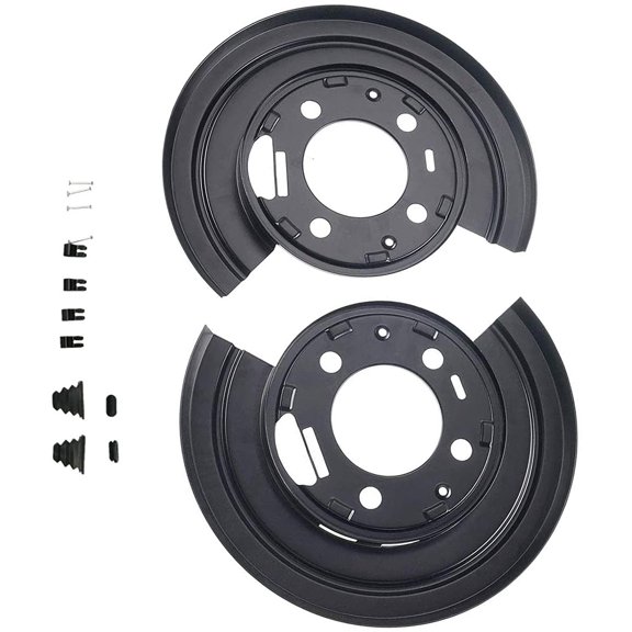 A-Premium Brake Dust Shield Rear Left and Right Compatible with Ford Excursion 2000-2005 Sport Utility F-250 Super Duty F-350 Super Duty F-450 Super Duty 2011-2015 2PCS