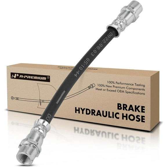 A-Premium Brake Hydraulic Hose Compatible with Select Audi and Volkswagen Models - 5000 1978-1983, A4 96-01, A8 Quattro 04-10, S8 07-08, A8 Quattro 09-10, Passat 96-05- Replace# 4E0611775F